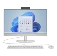 HP AiO računalo 24-cr0054nf, 23,8", 1920 x 1080, Intel Celeron N100, 8 GB RAM, 512 GB SSD, Windows 11 Home, srebrna